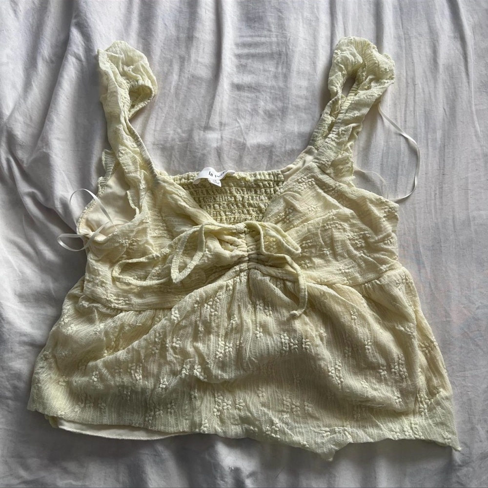 Elegant Cream Women's Top